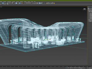 3d exhibition booth design 3D Модель