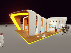 3d exhibition booth design 3D Модель