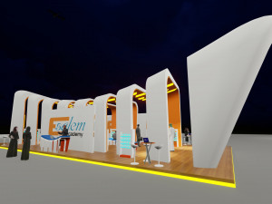 3d exhibition booth design 3D Модель