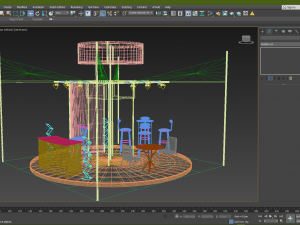 exhibition booth 5x5 materials used in twinmotion 2020 3Dモデル
