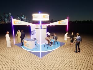 exhibition booth 5x5 materials used in twinmotion 2020 3Dモデル