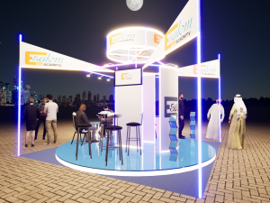 exhibition booth 5x5 materials used in twinmotion 2020 3Dモデル