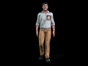 russell crowe 3d character design ready for animation Modelo 3D