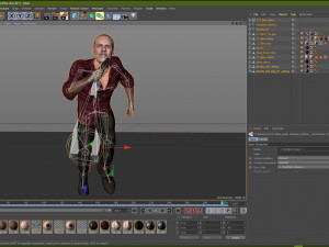 idris elba 3d character design ready for animation 3D Model