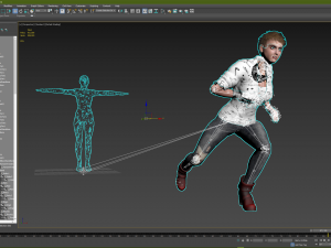 lady fighter 3d character design ready for animation 3D Model