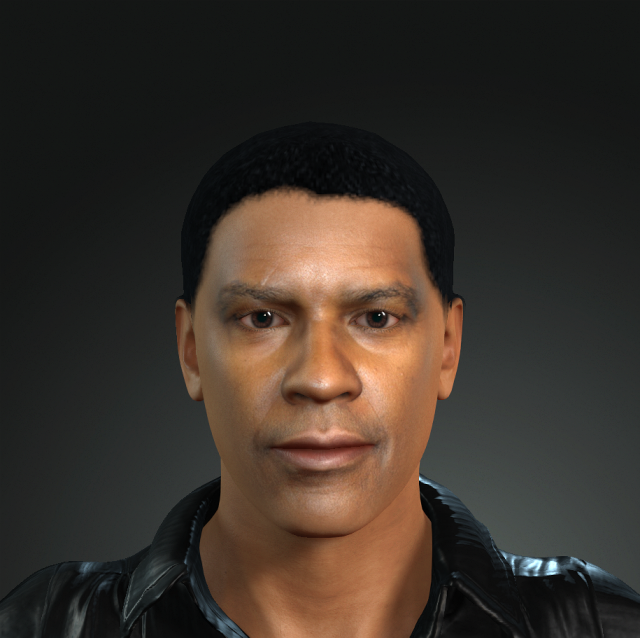 denzel washington 3d character design ready for animation Modelo 3D .c4d .max .obj .3ds .fbx .stl .blend 