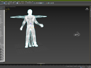 Singing men george clooney 3d character design ready for animation 3D Model