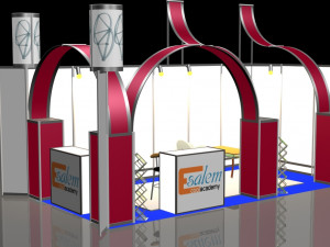 3d stand exhibition booth design system 3D Модель