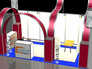 3d stand exhibition booth design system 3D Модель
