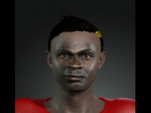 sadio mane the famous football player 3d design ready for animation Model 3D