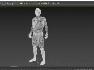 sadio mane the famous football player 3d design ready for animation Model 3D