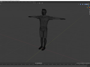 sadio mane the famous football player 3d design ready for animation Model 3D
