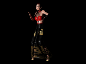 aishwarya rai bachchan the famous bollywood star 3d design ready for animation 3D मॉडल