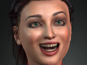 aishwarya rai bachchan the famous bollywood star 3d design ready for animation 3D मॉडल