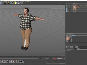 salah jahin egyptian writer and artist 3d design ready for animation 3D Model