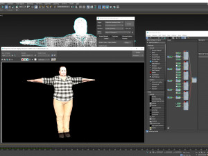 salah jahin egyptian writer and artist 3d design ready for animation 3D Model