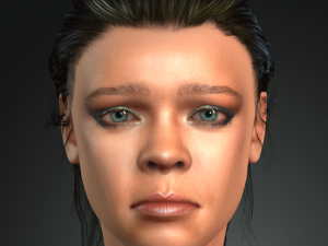 Rihanna design ready for animation 3D 模型