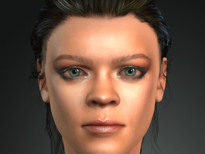Rihanna design ready for animation 3D 模型