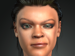 Rihanna design ready for animation 3D 模型