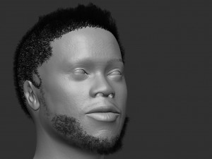 kevin hart 3d zbrush sculpting Modelo 3D