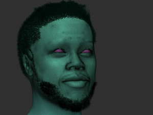 kevin hart 3d zbrush sculpting Modelo 3D