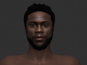 kevin hart 3d zbrush sculpting Modelo 3D