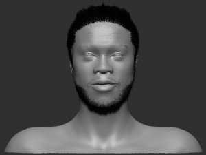 kevin hart 3d zbrush sculpting Modelo 3D