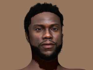 kevin hart 3d zbrush sculpting 3D Model