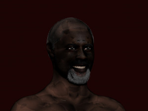 idris elba 3d zbrush sculpting 3D Model