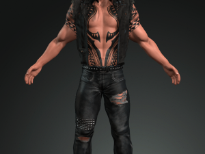 3d jason momoa aquaman 3d designready for animation Model 3D