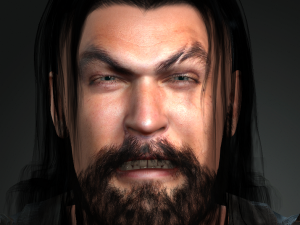 3d jason momoa aquaman 3d designready for animation Model 3D