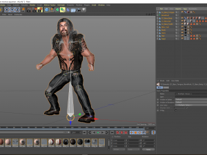 3d jason momoa aquaman 3d designready for animation Model 3D