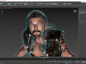 3d jason momoa aquaman 3d designready for animation Model 3D