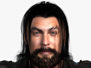 3d jason momoa aquaman 3d designready for animation Model 3D