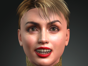 ana de armas 3d design ready for animation 3D-Modell
