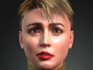 ana de armas 3d design ready for animation 3D-Modell