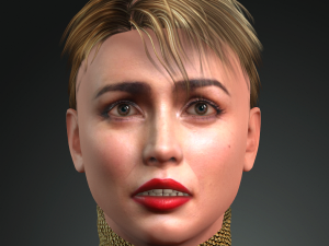 ana de armas 3d design ready for animation 3D-Modell