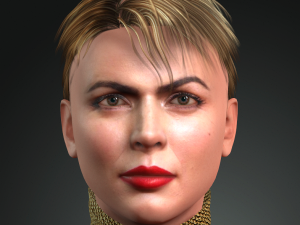 ana de armas 3d design ready for animation 3D-Modell