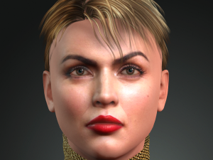 ana de armas 3d design ready for animation 3D-Modell
