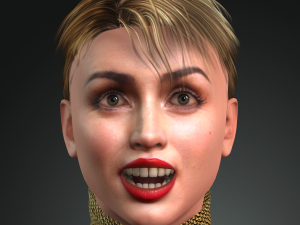 ana de armas 3d design ready for animation 3D-Modell