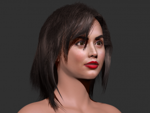 ana de armas 3d zbrush sculpting 3D Model