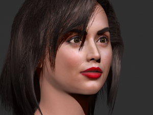ana de armas 3d zbrush sculpting 3D Model