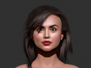 ana de armas 3d zbrush sculpting 3D Model