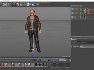 anthony hopkins 3d design ready for animation 3D Модель