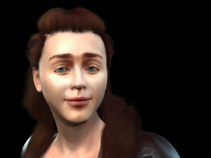 emilia clarke mother of dragons game of thrones got the famous hollywood star 3d design ready for 3D Модель