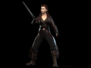 emilia clarke mother of dragons game of thrones got the famous hollywood star 3d design ready for 3D Модель
