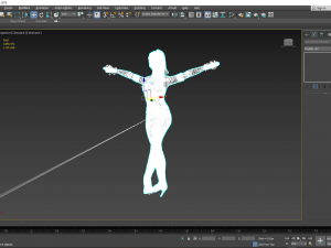 Gal gadot character design ready for animation Model 3D