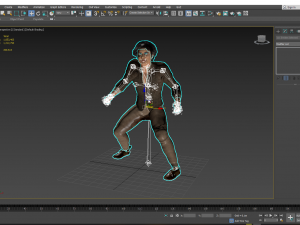 amitabh bachchan 3d character design ready for animation 3Dモデル