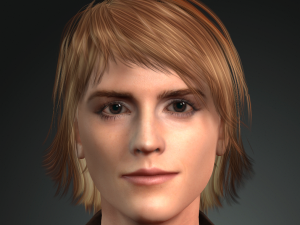 of emma watson hermione harry potter actor 3D Model