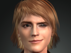 of emma watson hermione harry potter actor Model 3D
